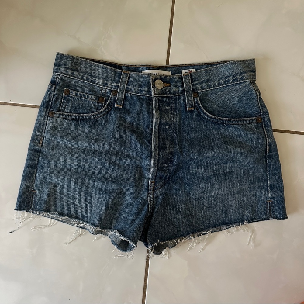 Re/Done denim shorts